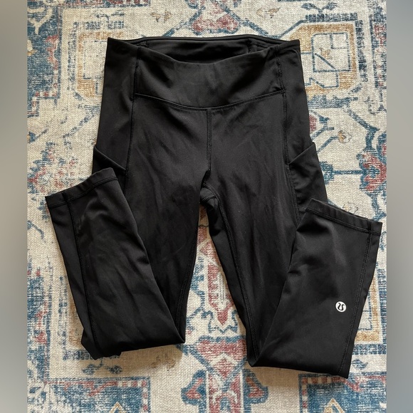 Lululemon Speed Up Crop 21” Black - Picture 11 of 11